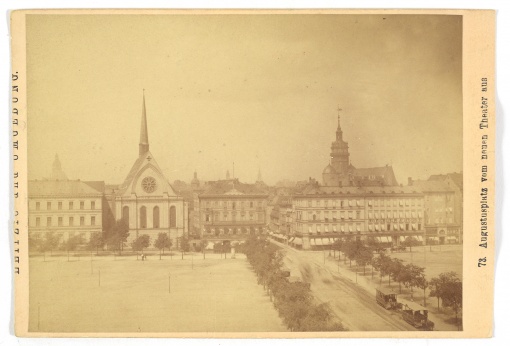 Augustusplatz vom neuen Theater, Leipzig