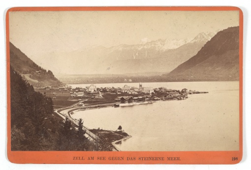 Zell am See gegen das Steinerne Meer