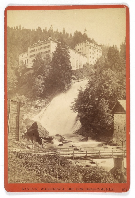 Gastein, Wasserfall beim Grabenmühle