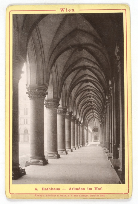Rathaus - Arkaden im Hof, Wien
