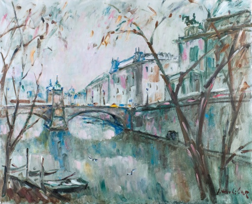 Vltava u Národního divadla