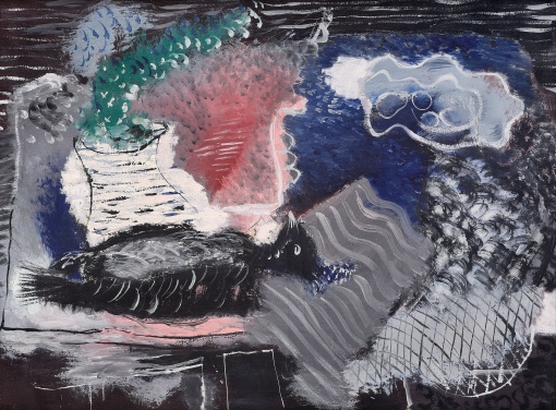 Zátiší s mrtvým ptákem