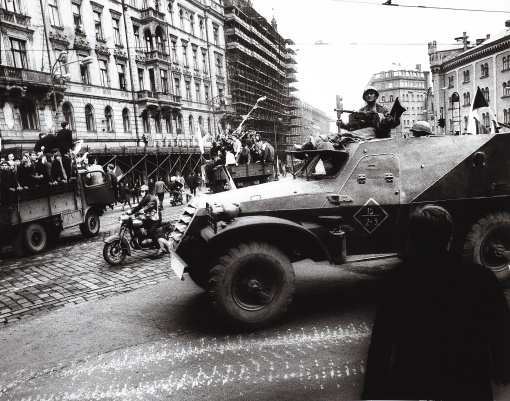 Náměstí Republiky – srpen 68