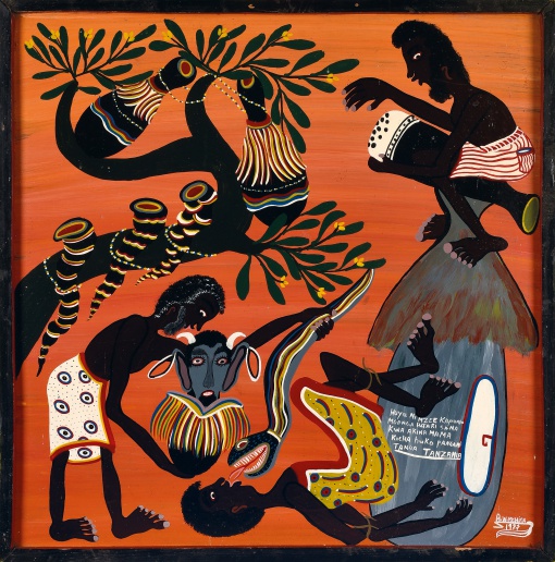 Šaman léčí nemocnou