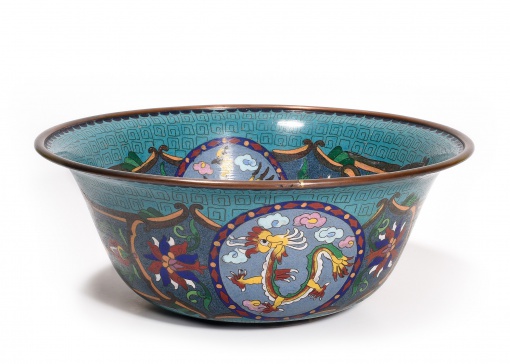 Umývadlo s motivem draka a fénixe