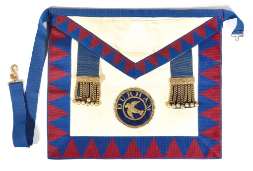 Ceremoniální zednářská zástěra