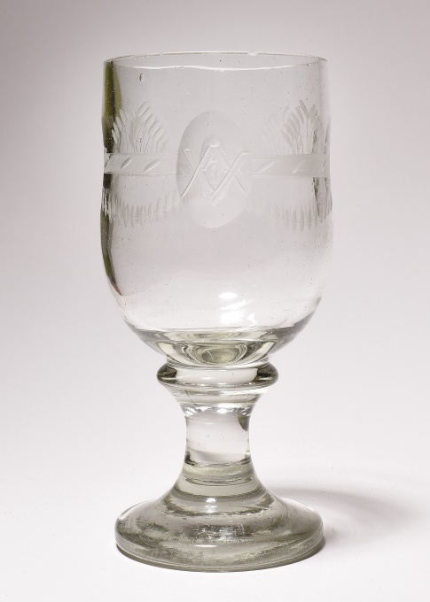 Zednářský rituální pohárek