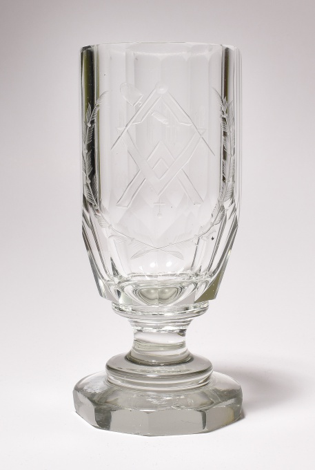 Zednářský rituální pohárek