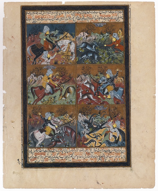 Šest loveckých scén