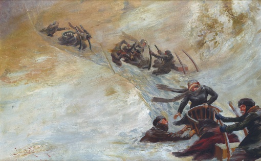 Větrná smršť ve Svatém Mořici