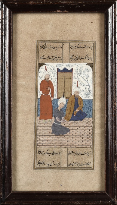 Miniaturní malba mudrců