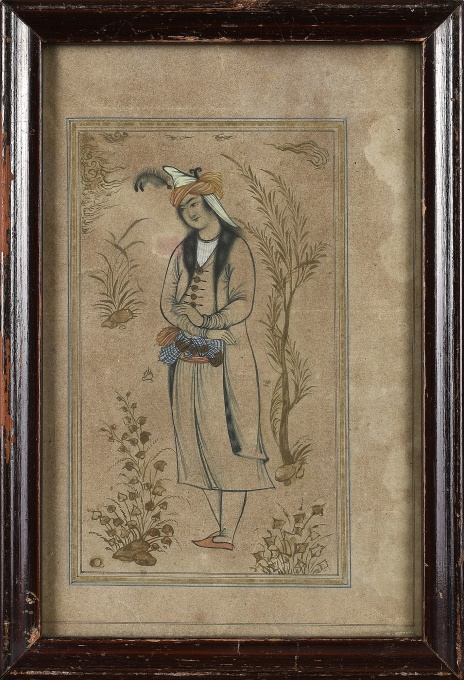 Miniaturní malba muže