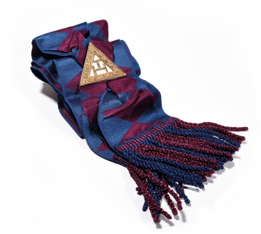 Zednářská ceremoniální šerpa