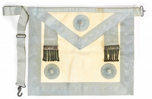 Ceremoniální zednářská zástěra