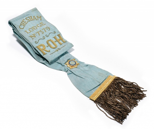 Zednářská ceremoniální šerpa