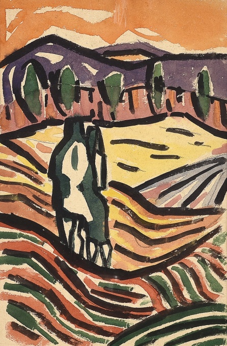 Procházka v polích