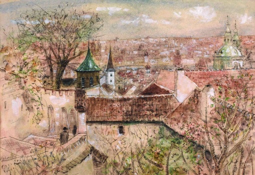 Pohled na Prahu