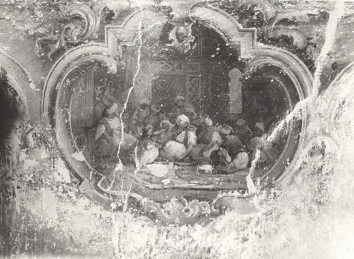 Z restaurování fresky Navrátila, 13 ks