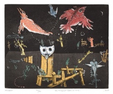 Les oiseaux dans la nuit