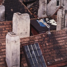 Malostranské střechy, Na věži chrámu sv. Mikuláše