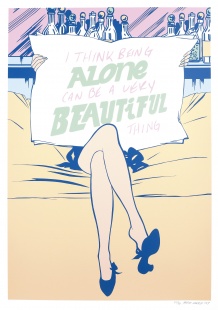 I think being alone can be a very beautiful thing