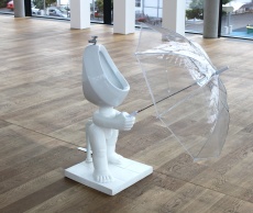 Pisoárův záchranný deštník