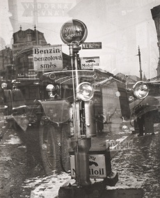 Praha v surimpresi
