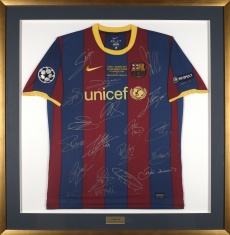 Oficiální dres s autogramy hráčů, finále UEFA Champions league