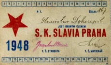 Legitimace P. T. klubu S. K. SLAVIA PRAHA