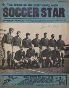 Časopis SOCCER STAR SPARTAK PRAGUE