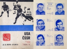 MS hokej, Praha, ČSSR vs. USA, 
