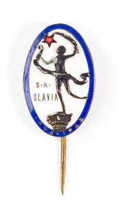 Výroční odznak S. K. Slavia Praha