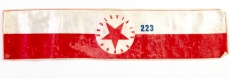 Pořadatelská páska SK Slavia Praha č. 223