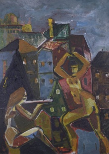 Dvojice ve městě