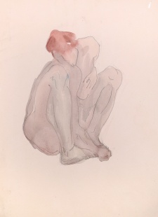 Schoulená žena