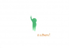 It is there!