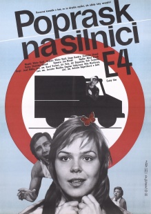Poprask na silnici E 4