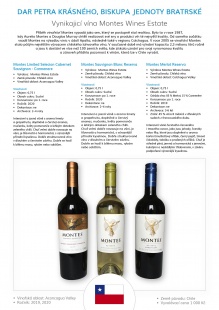 Vína Montes Wines Estate, 3 ks