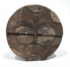 Kruhová maska, Teke, Kongo