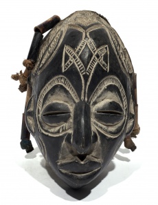Podpůrná maska, Chokwe, Angola