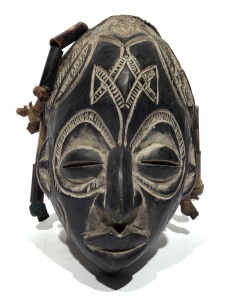 Podpůrná maska, Chokwe, Angola
