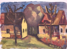 Podzimní vesnice