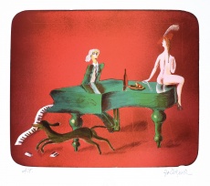 Zelené piano