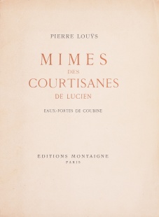 Mimes des courtisanes (Pierre Louys)