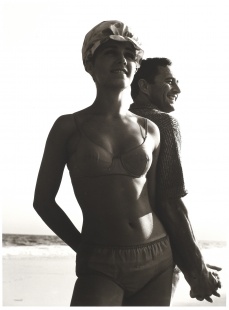 Angelika and Geroge at Lonely Island beach, New York