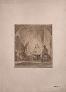 Kristus und die Jünger zu Emaus
