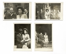 Soubor fotografií ze svatby A. Mandlové se Z. Tůmou, 10 ks