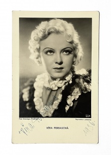 Věra Ferbasová, autogram