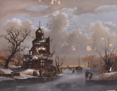Kostel u řeky