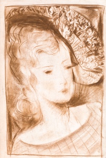 Žena v klobouku